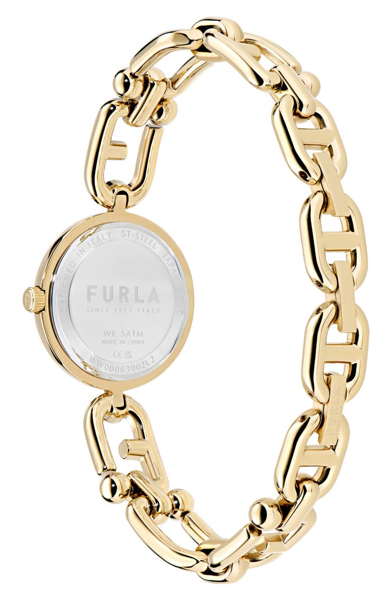 Furla Heritage Bracelet Watch, 28 mm x 6.2 mm, Alternate, color, Gold-Tone