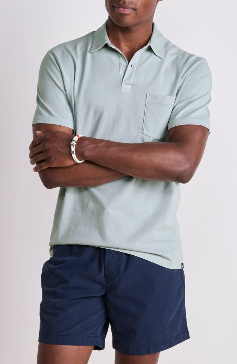 vineyard vines Surf Pima Cotton Polo, Main, color, Granite