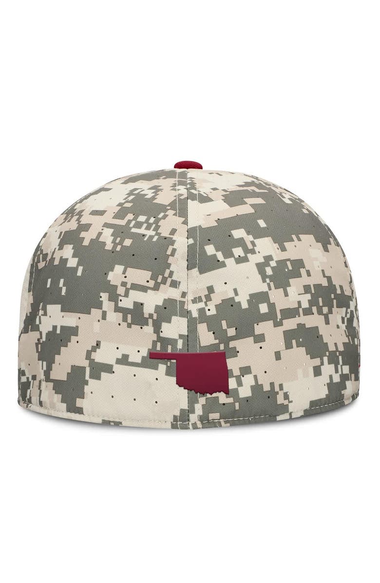 Nike Men's Nike Digital Camo Oklahoma Sooners 2025 Dugout True Performance Fitted Hat, Alternate, color, 