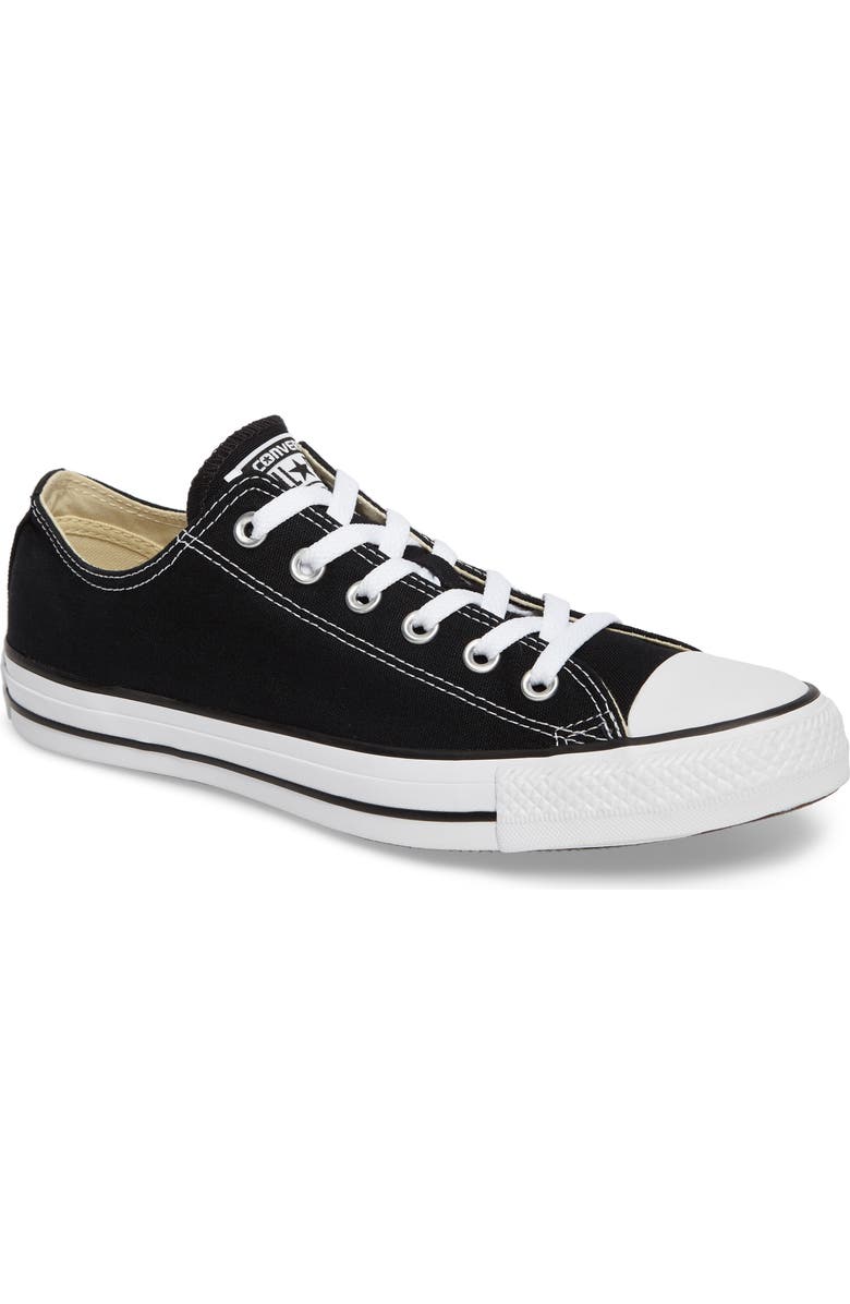 Converse Chuck Taylor<sup>®</sup> All Star<sup>®</sup> Low Top Sneaker, Main, color, Black