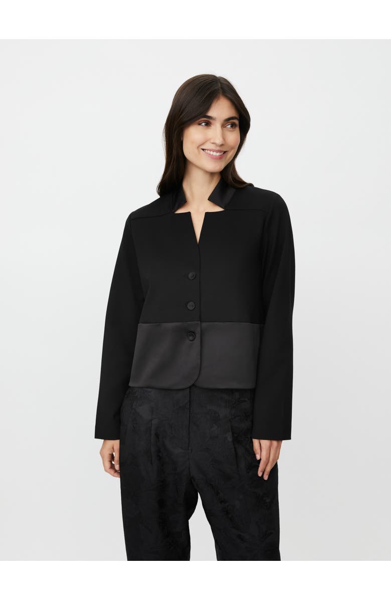 Masai Copenhagen Majadania Cropped Blazer, Main, color, Black