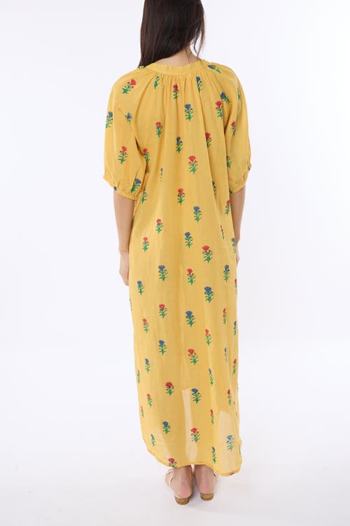 Calypso St Barth Calypso St. Barth Sierra Dress In Mustard