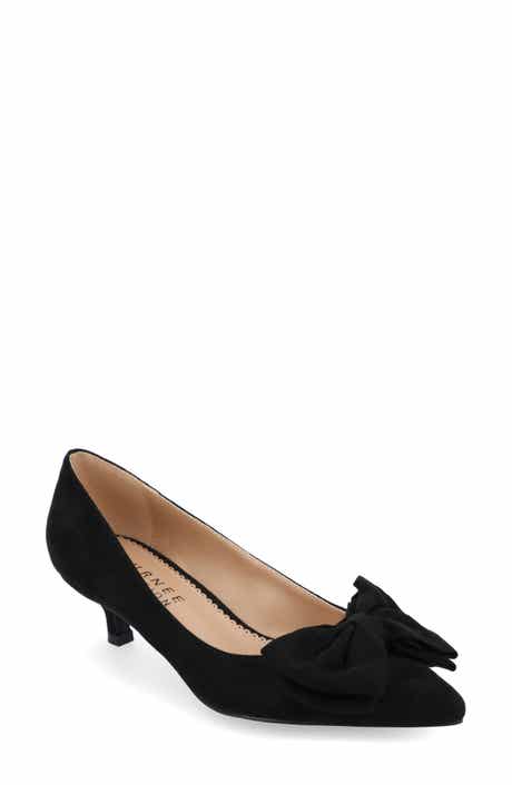 Journee Collection JOURNEE Orana Bow Kitten Heel Pump