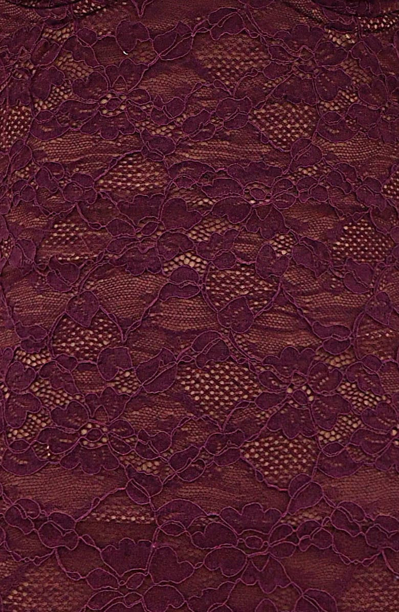 HOUSE OF CB Melina Underwire Lace Midi Cocktail Dress, Alternate, color, 