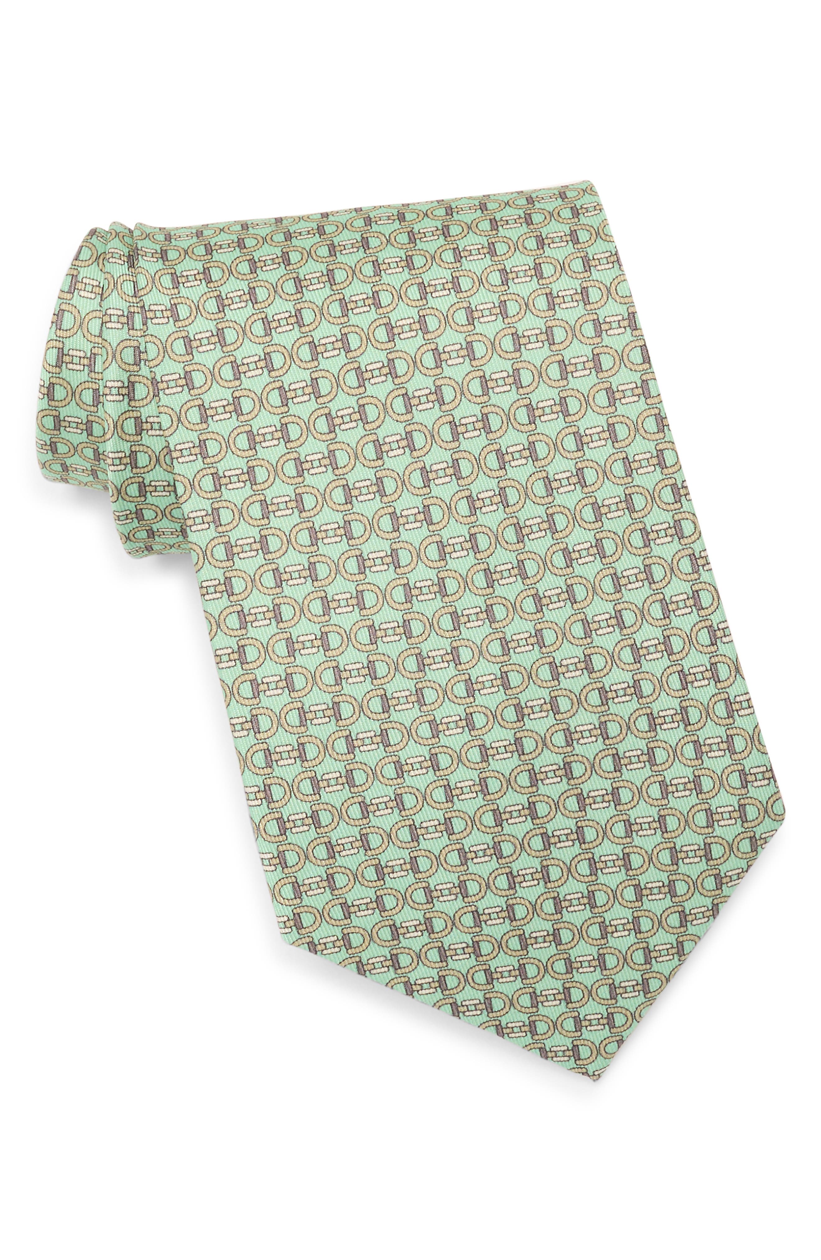 Brooks Brothers Horsebit Silk Tie
