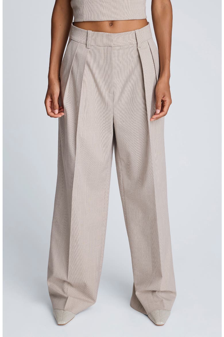 High Waist Wide Leg Pants, Main, color, STUCCO MULTI