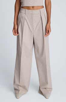 Kenneth Cole High Waist Wide Leg Pants