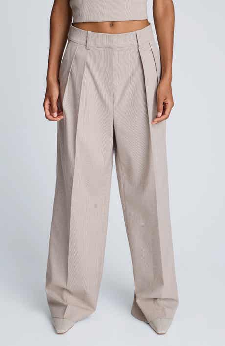 Kenneth Cole High Waist Wide Leg Pants