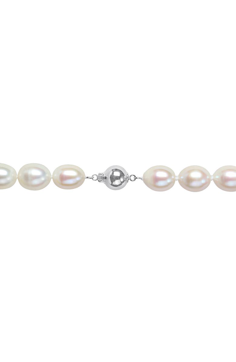 DELMAR Cultured Pearl Necklace, 9.5–10mm, Alternate, color,