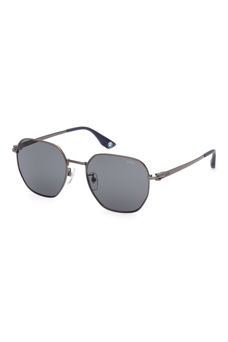54mm Sunglasses, Alternate, color, MATTE GUNMETAL / SMOKE