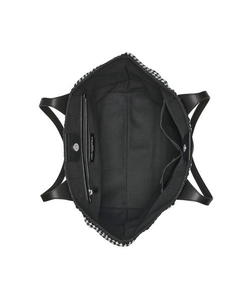 Karl Lagerfeld Paris Henriette Tote In Black/white