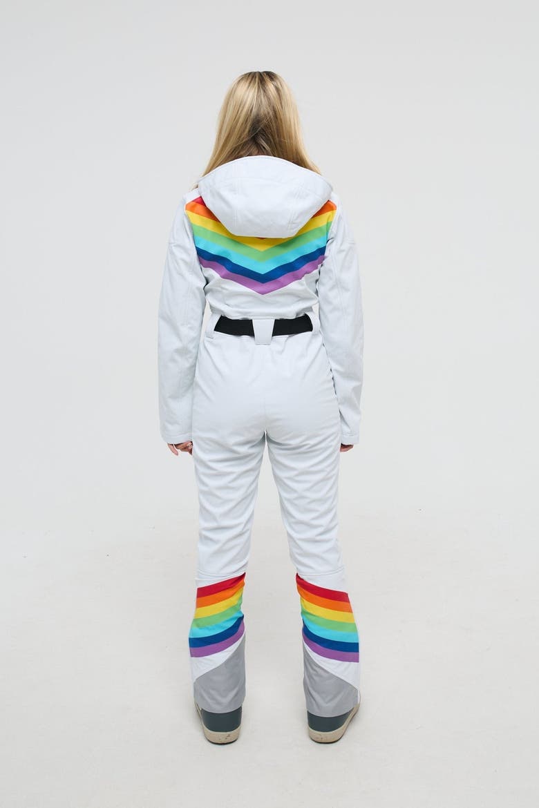 Chic Ski Suit - Rainbow Road, Alternate, color, Rainbow Road