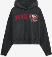 FANATICS Women's Fanatics Black San Francisco 49ers Counter Run Pullover Hoodie