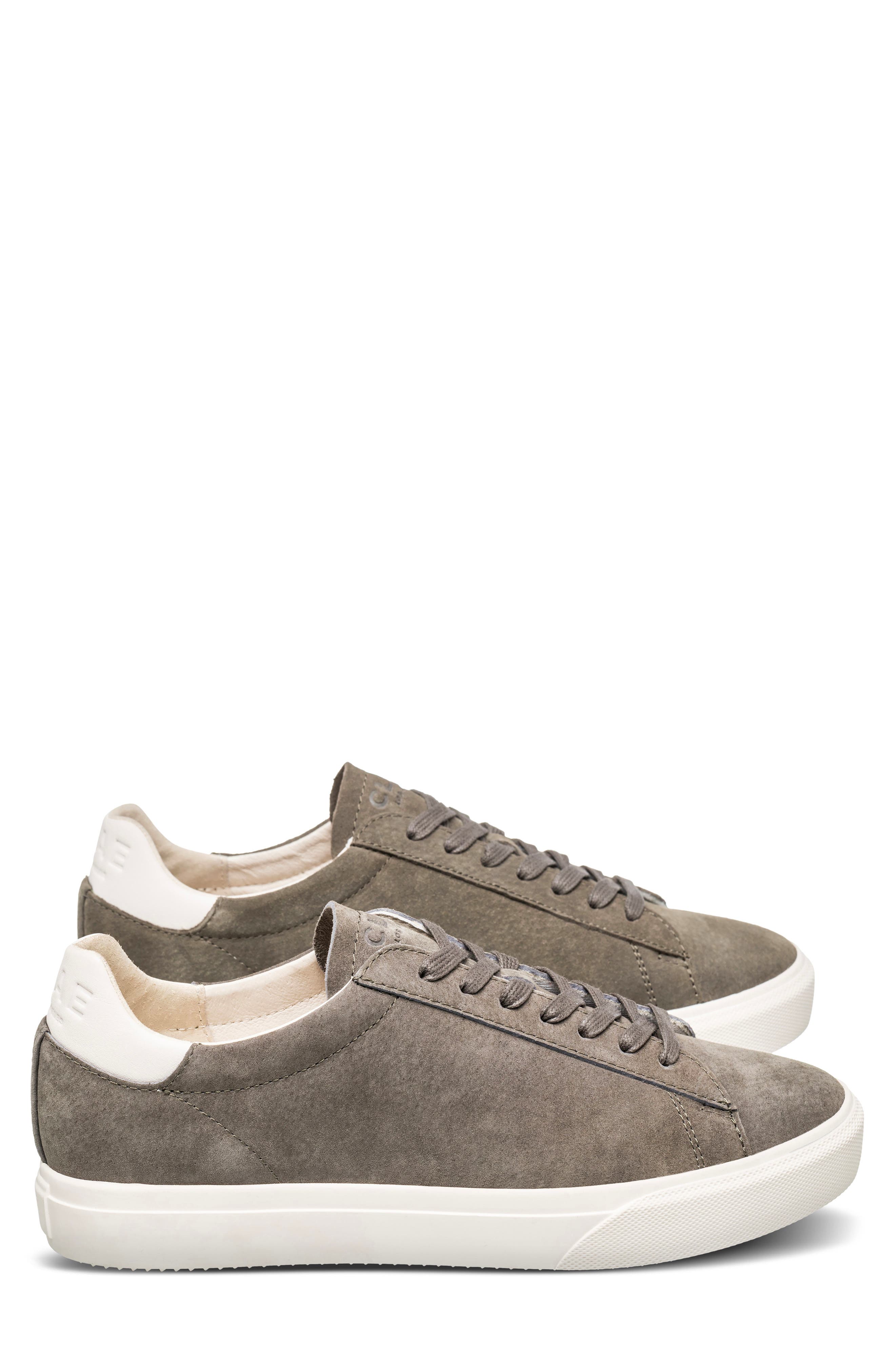 CLAE Bradley Venice Leather Sneaker, Alternate, color, Olive Night