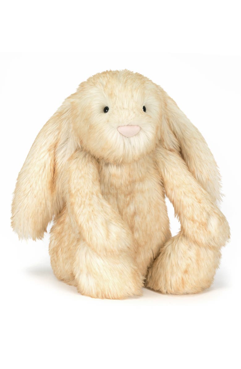 Jellycat Large Springlow Bunny Stuffed Animal, Main, color, Brown