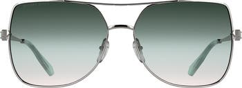 Kendra Scott Davie 60mm Gradient Aviator Sunglasses | Nordstrom display picture 1