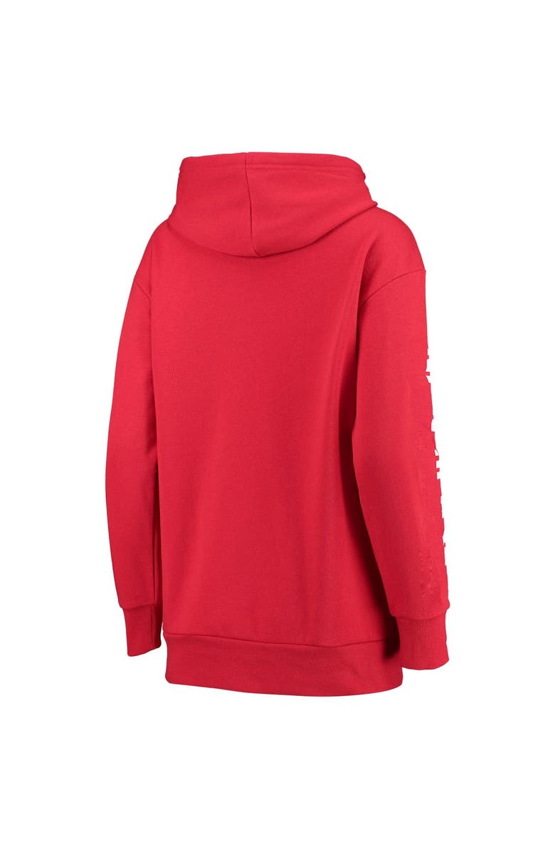 G-III 4HER BY CARL BANKS Women's G-III 4Her by Carl Banks Red Washington Capitals Extra Inning Pullover Hoodie, Alternate, color,