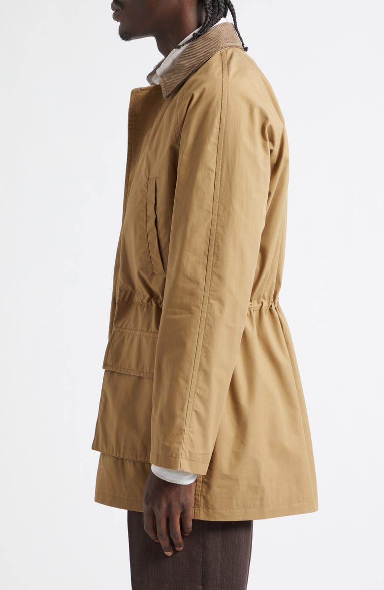 J. Mueser Waxed Cotton Game Coat, Alternate, color, Tan Wax