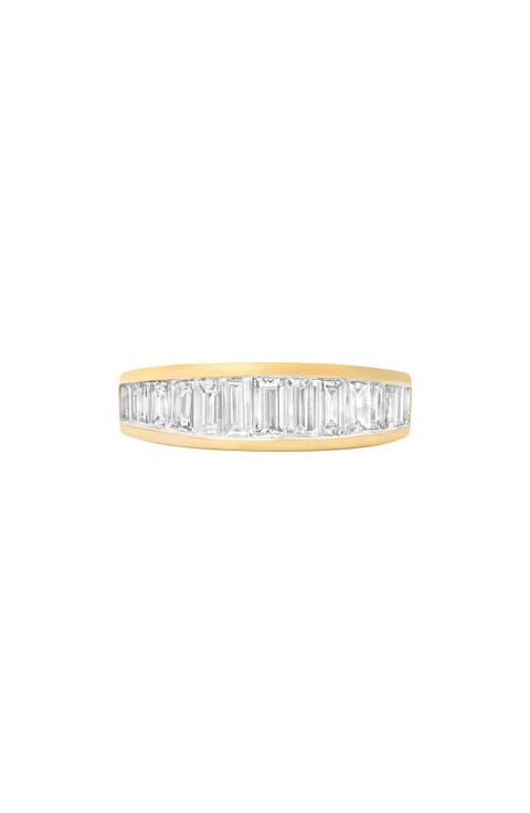 Papua 18K Gold Baguette Diamond Band Ring
