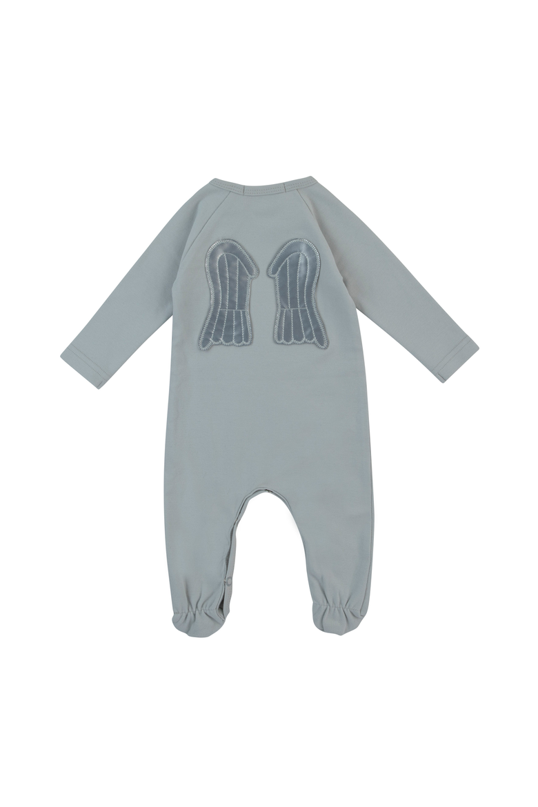 Wings Footie, Main, color, Pale Blue