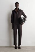 COS Embroidered Cotton Pants