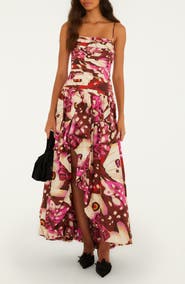 FARM Rio Borbofly Balloon Maxi Dress