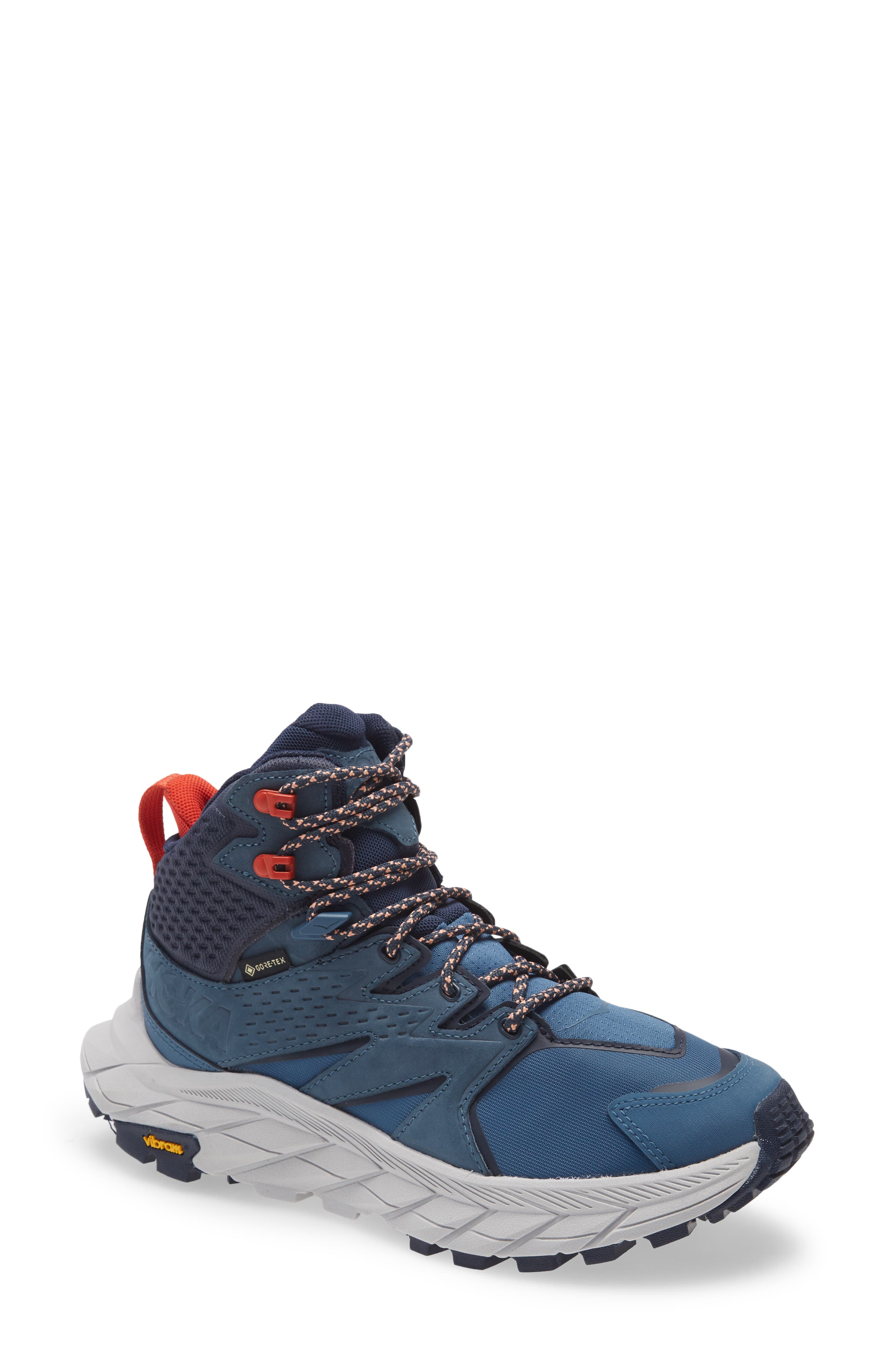 Anacapa Mid Gore-Tex® Waterproof Hiking Shoe, Main, color, RED TEAL/ OUTERSPACE