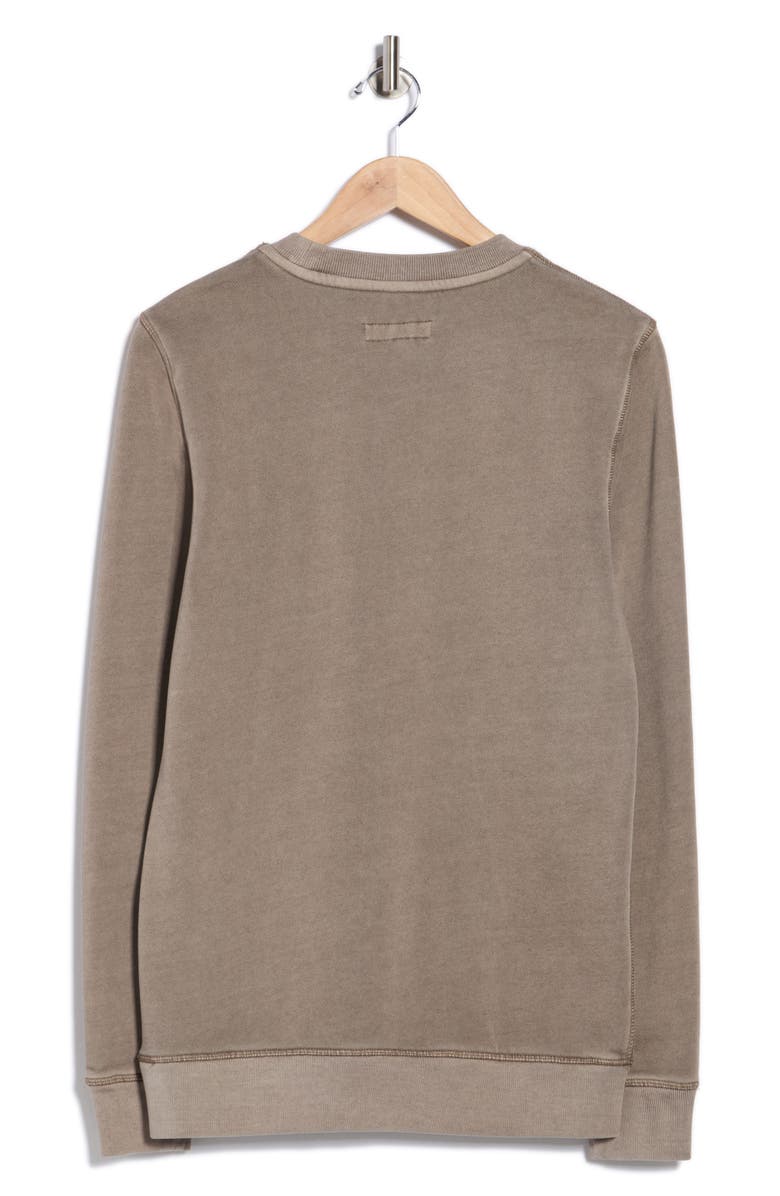 Lucky Brand Washed Logo Fleece Sweatshirt, Alternate, color, 