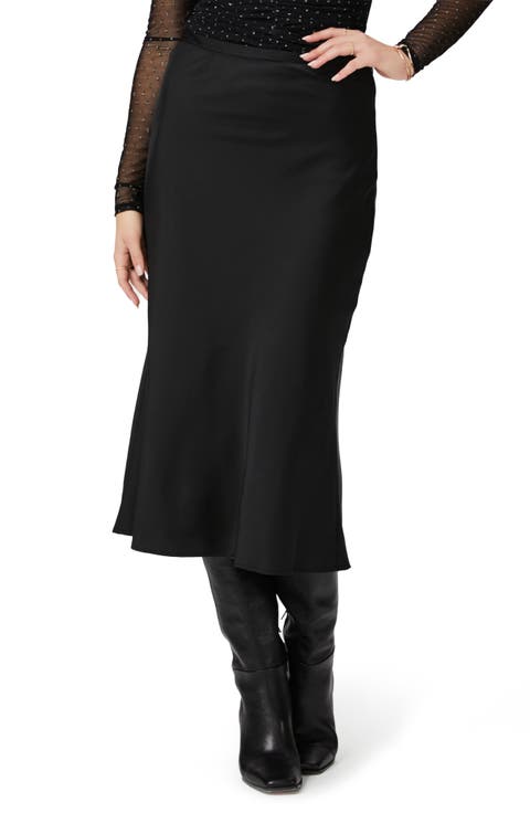 Cicely Bias Cut Midi Skirt