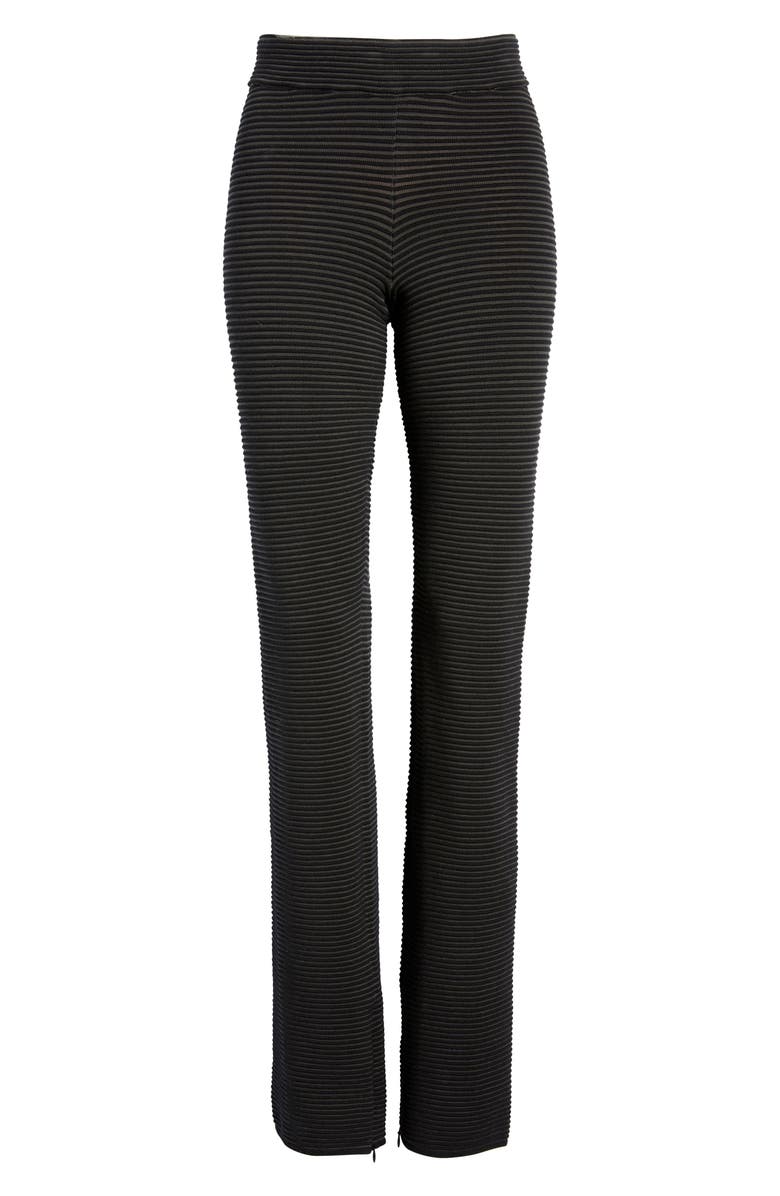 Good American Heavy Rib Wide Leg Pants, Alternate, color, 