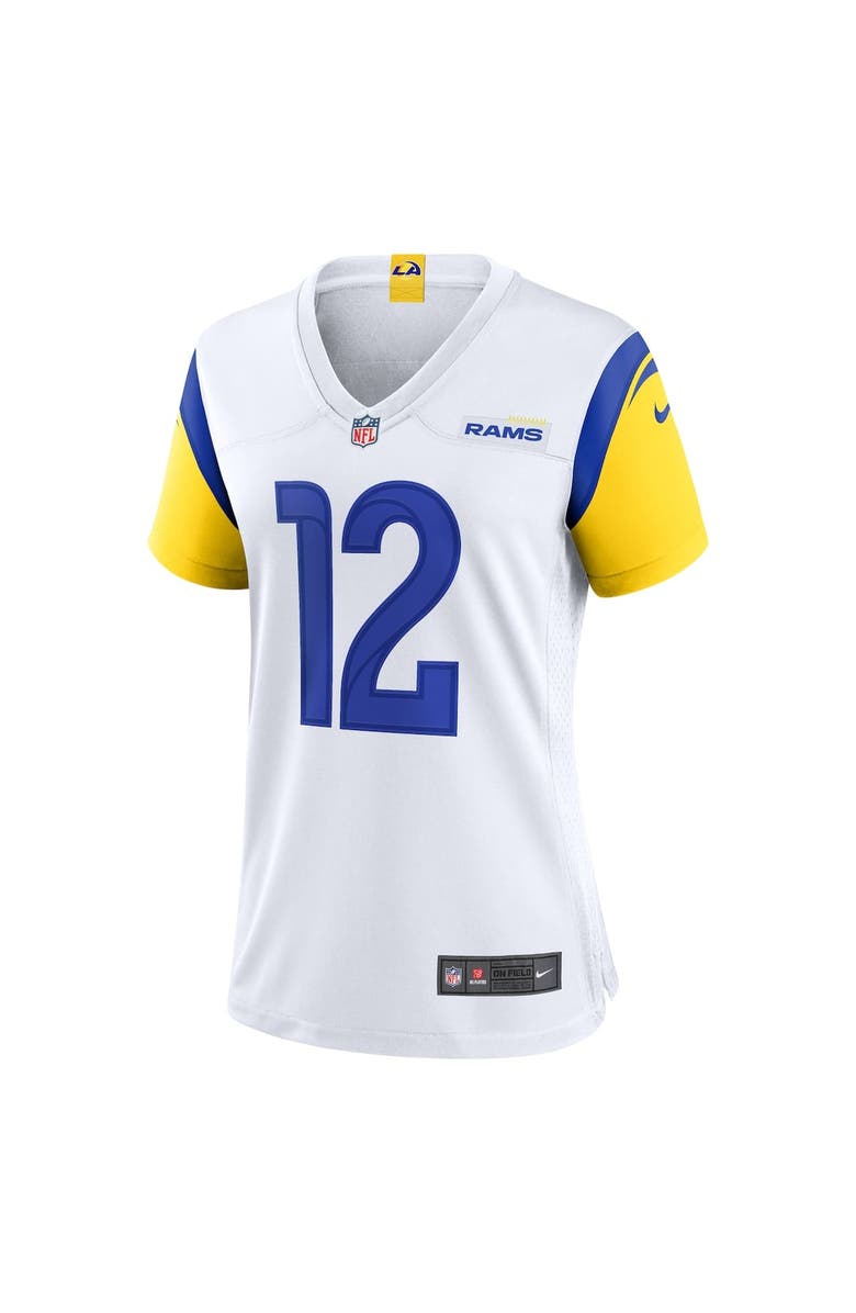 Nike Women's Nike Puka Nacua White Los Angeles Rams Game Player Jersey, Alternate, color, White