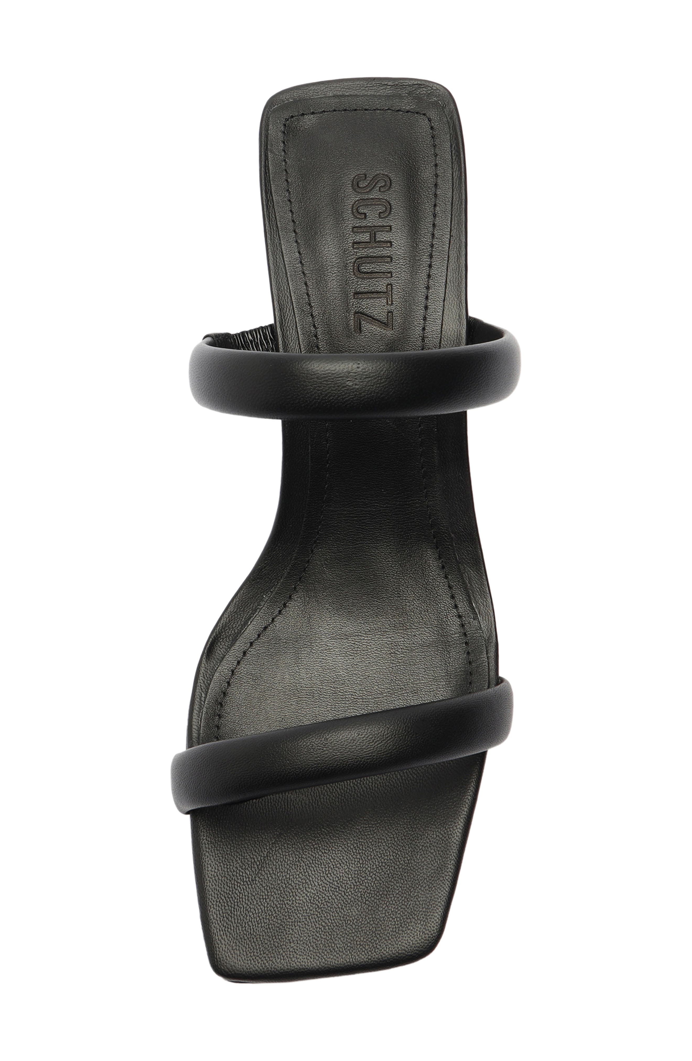 Schutz Ully Block Heel Sandal, Alternate, color, 