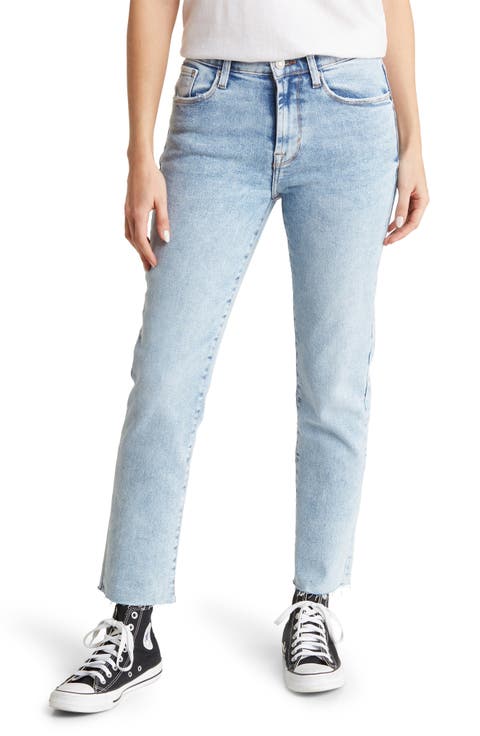 High Rise Slim Jeans