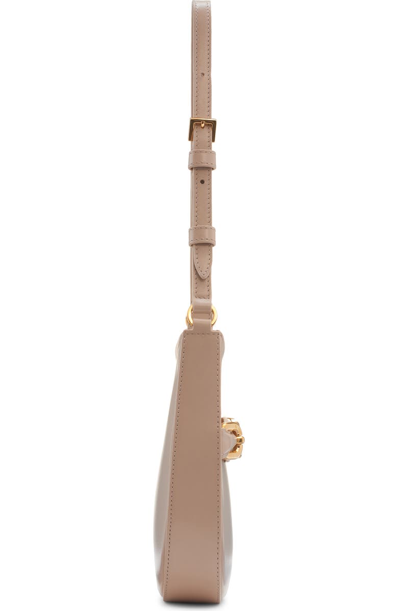 TOM FORD Mini Leather Shoulder Bag, Alternate, color, 1J013 Light Beige