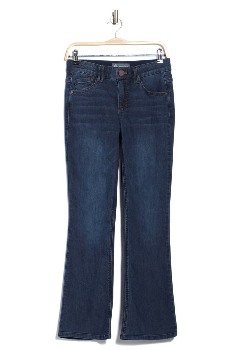 High Waist Flare Leg Jeans, Main, color, INDIGO