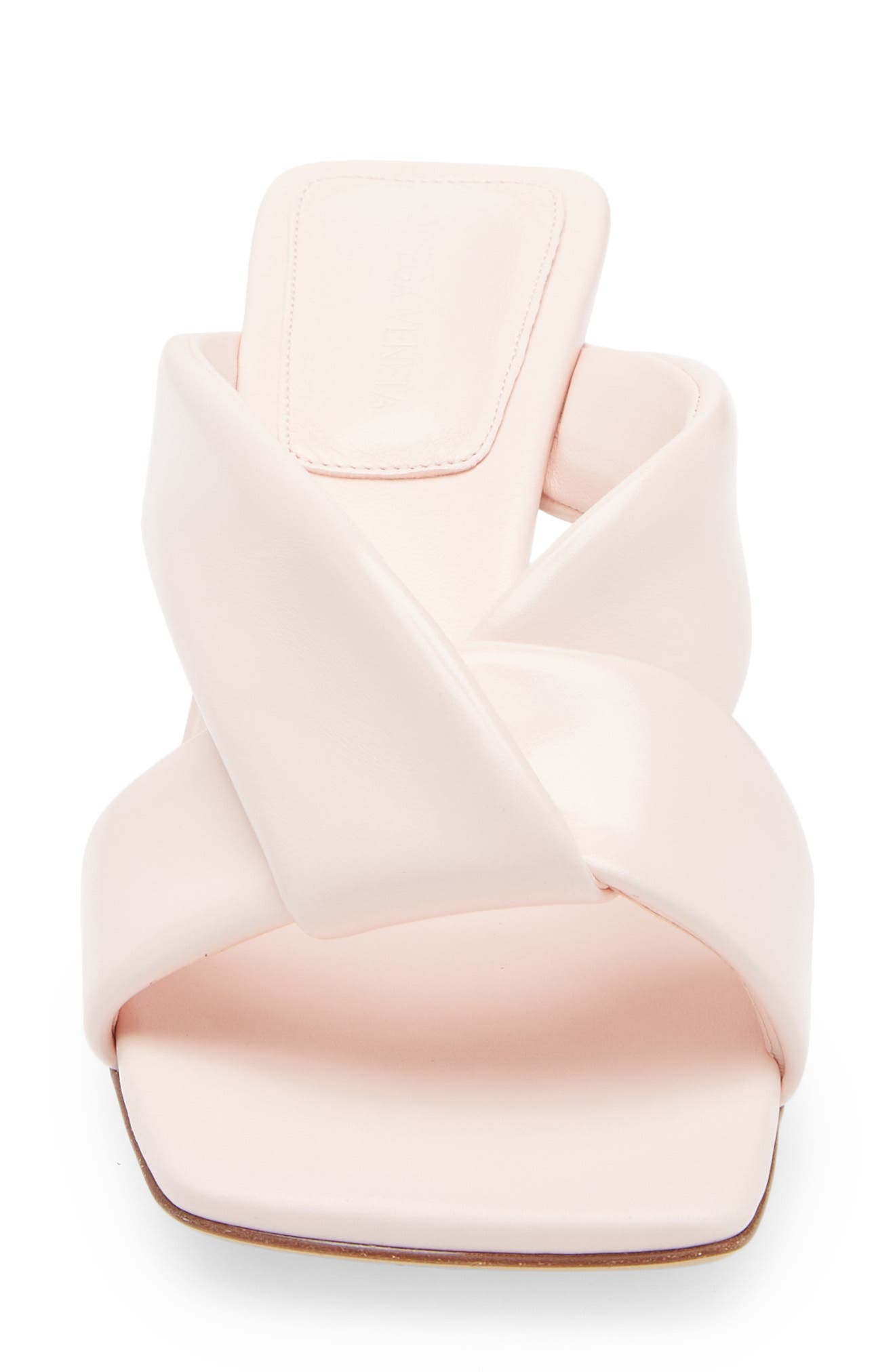 Bottega Veneta Riva Kitten Heel Sandal, Alternate, color, 5964 Seashell