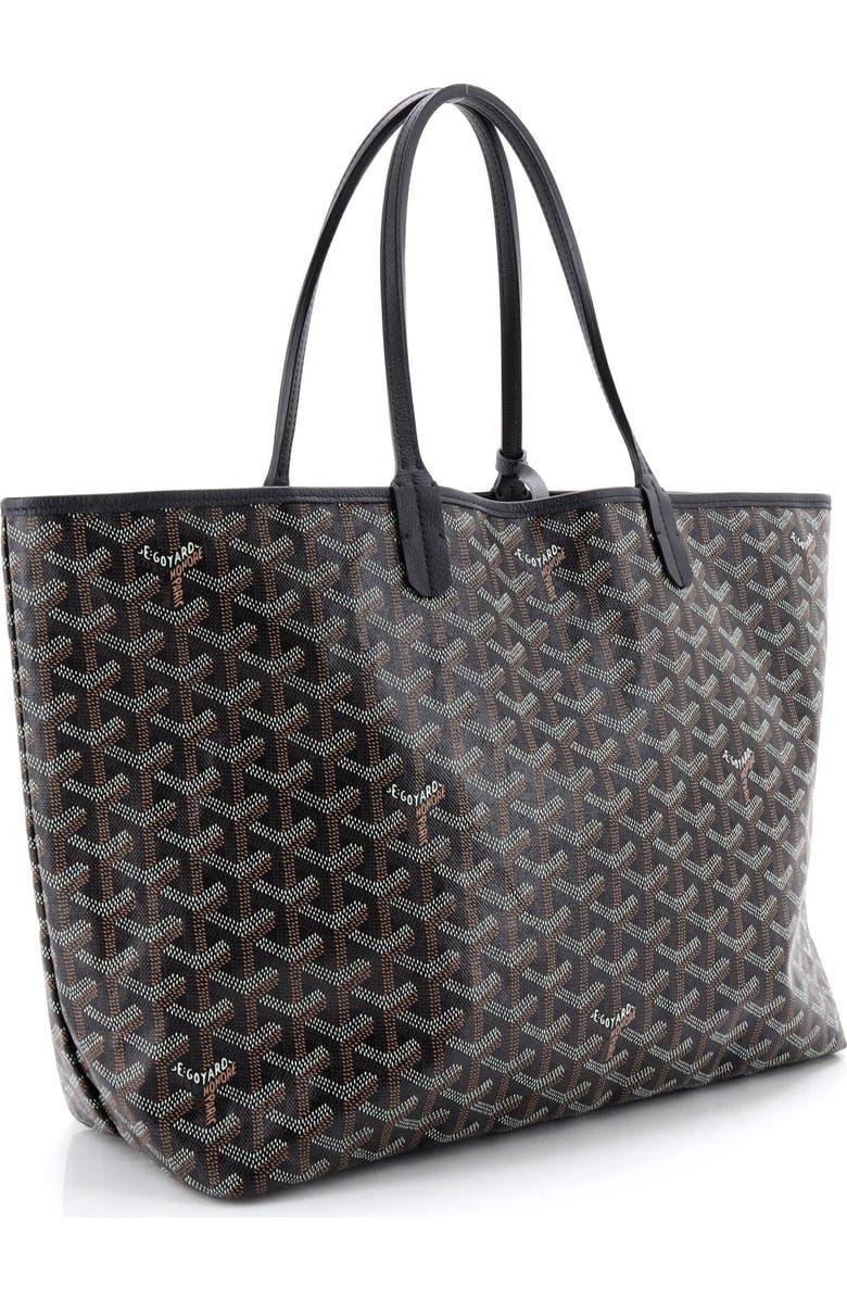 Pre-Owned Goyard Saint Louis Tote Coated Canvas PM, Alternate, color, Black