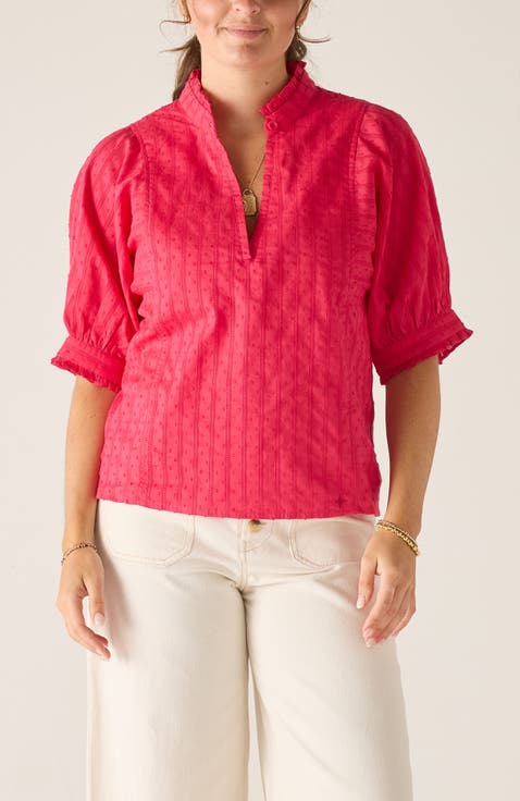 Sweet Clementine V-Neck Top
