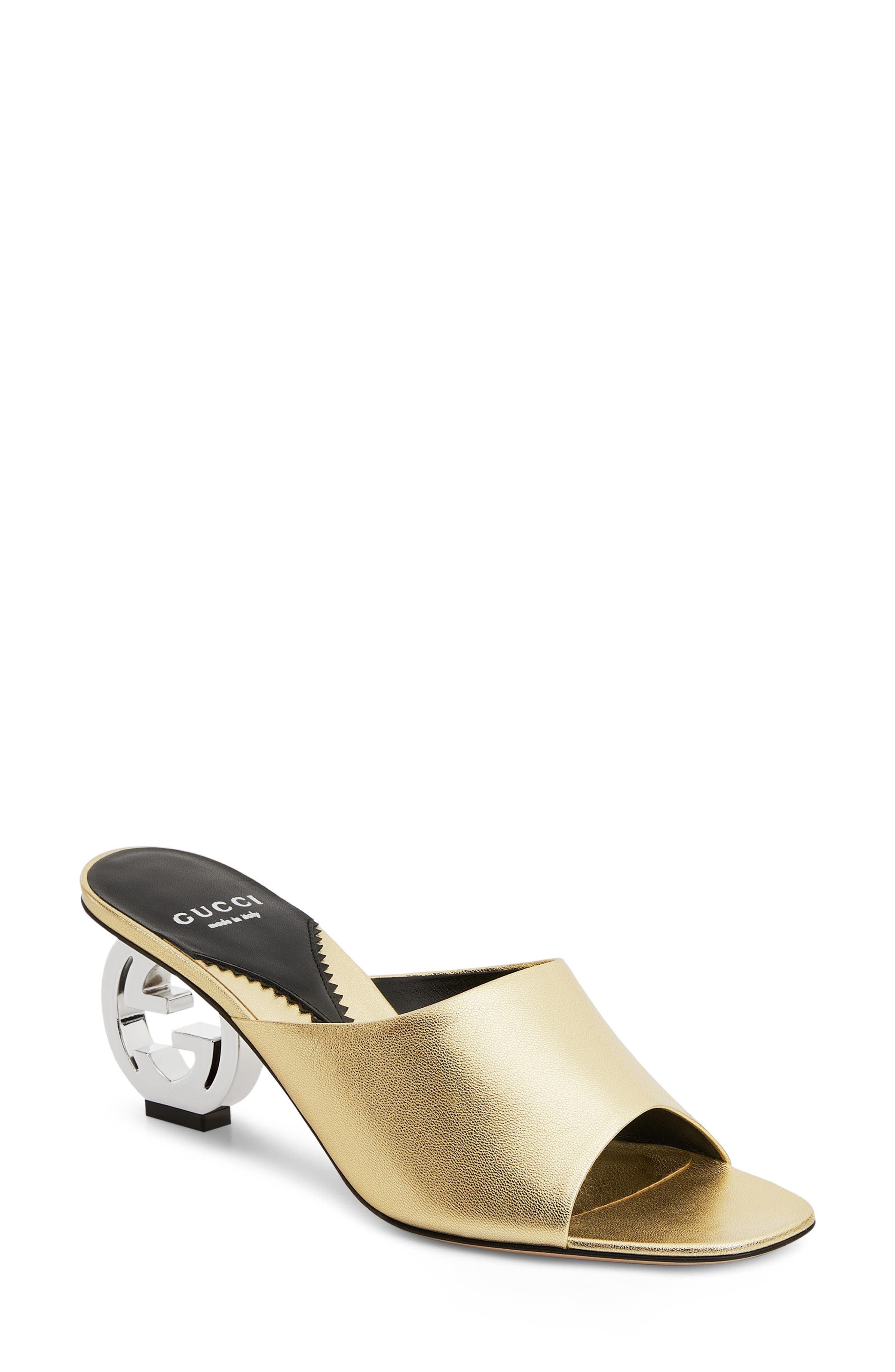Gucci Bella GG Heel Slide Sandal (Women) | Nordstrom