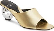 Gucci Bella GG Heel Slide Sandal