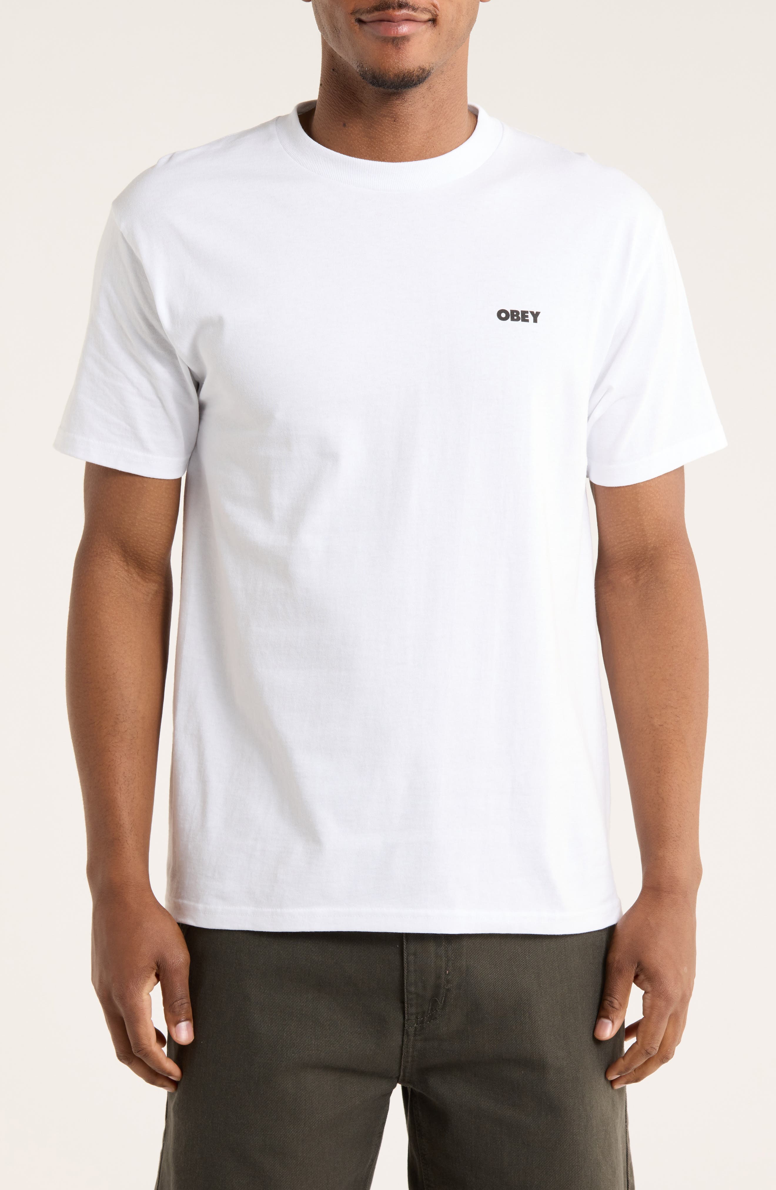 Obey Make Art Not War Graphic T-Shirt