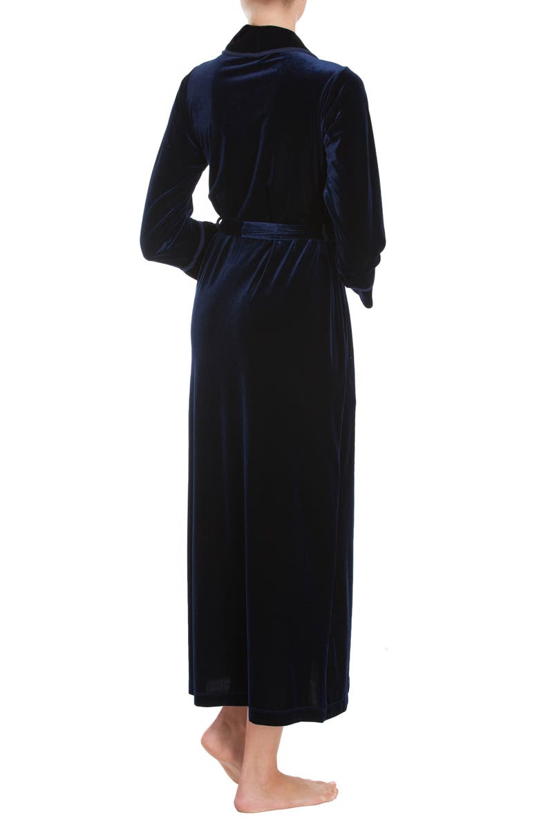 Jonquil Velvet Robe, Alternate, color, 