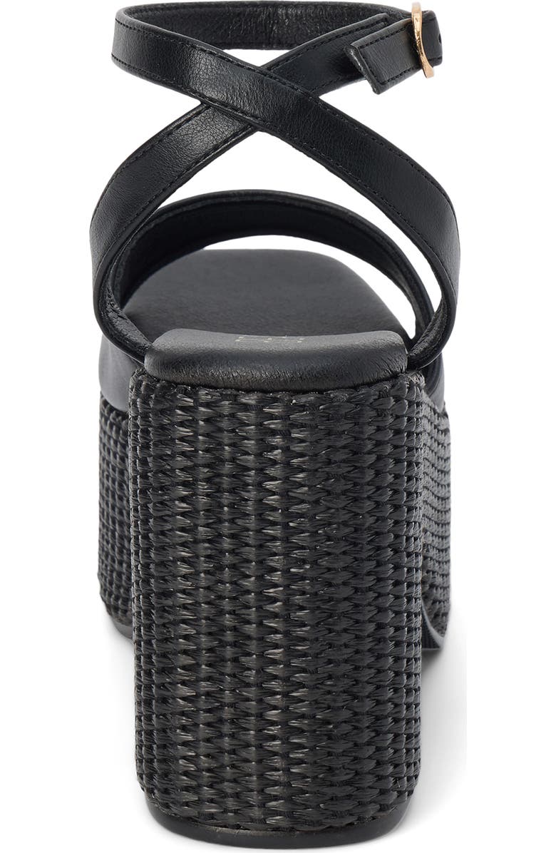 Coconuts by Matisse Arden Ankle Strap Platform Sandal, Alternate, color, Black