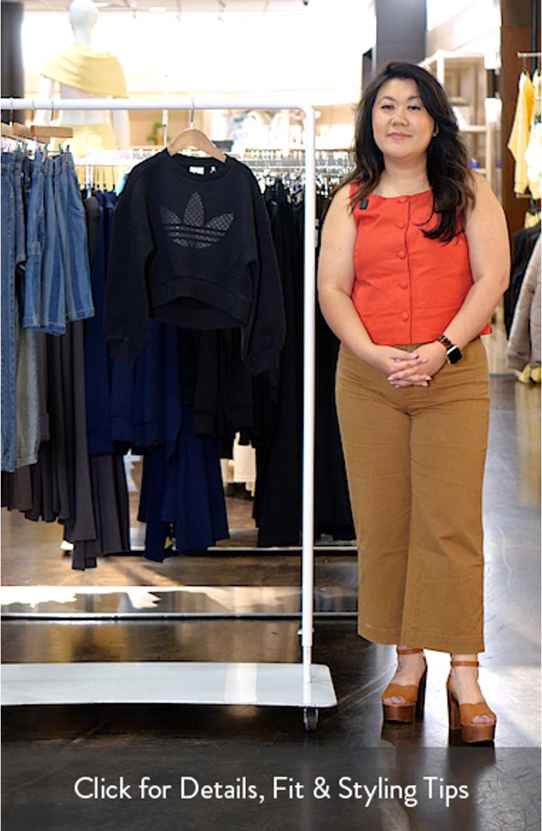 Kids' Trefoil Graphic Sweatshirt, sales video thumbnail