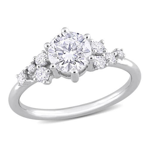 Julianna B. 1-1/4 CTW Lab-Grown Diamond Cluster Ring 14k in White Gold  product