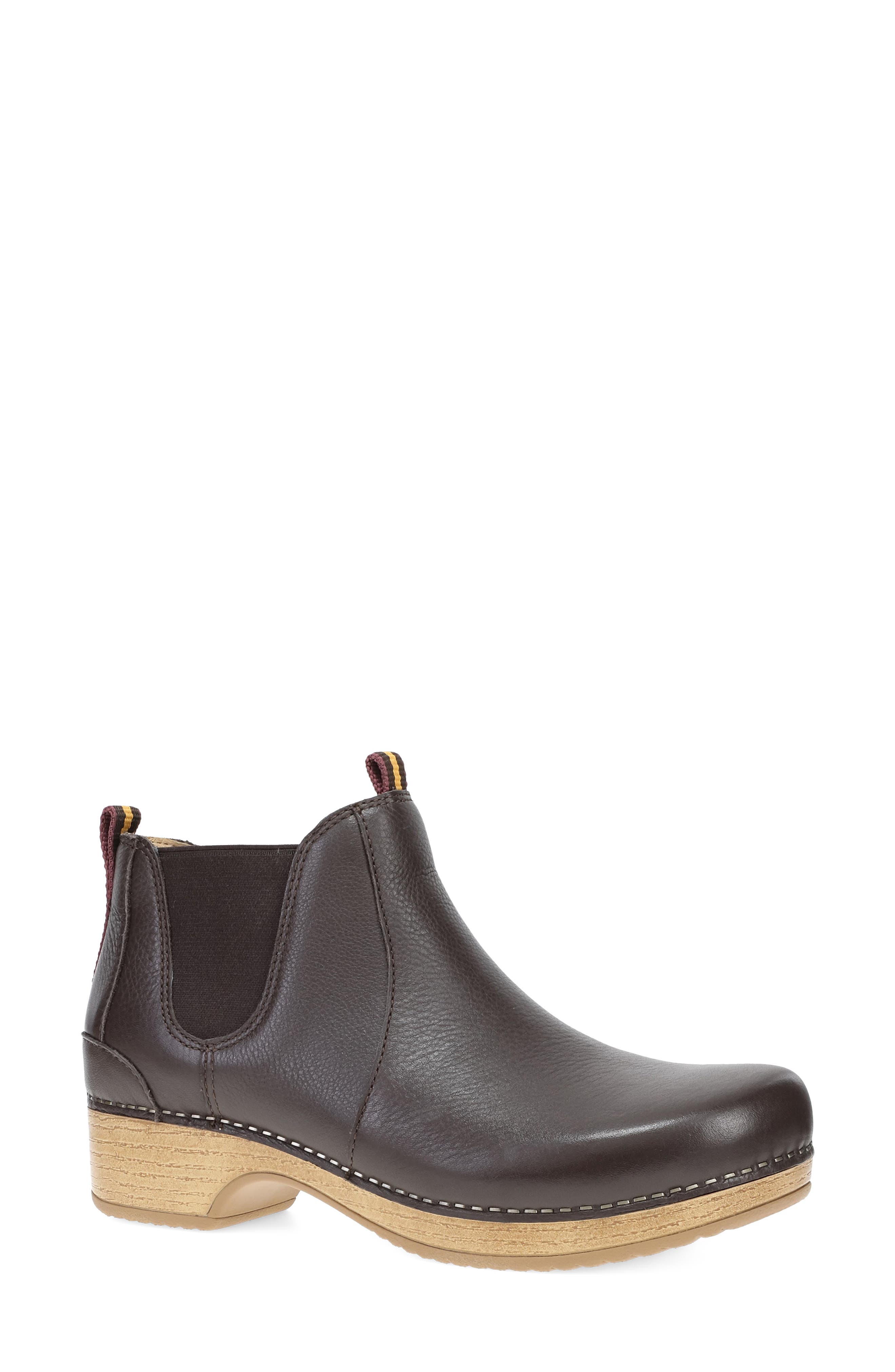 Becka Chelsea Boot, Main, color, CHOCOLATE