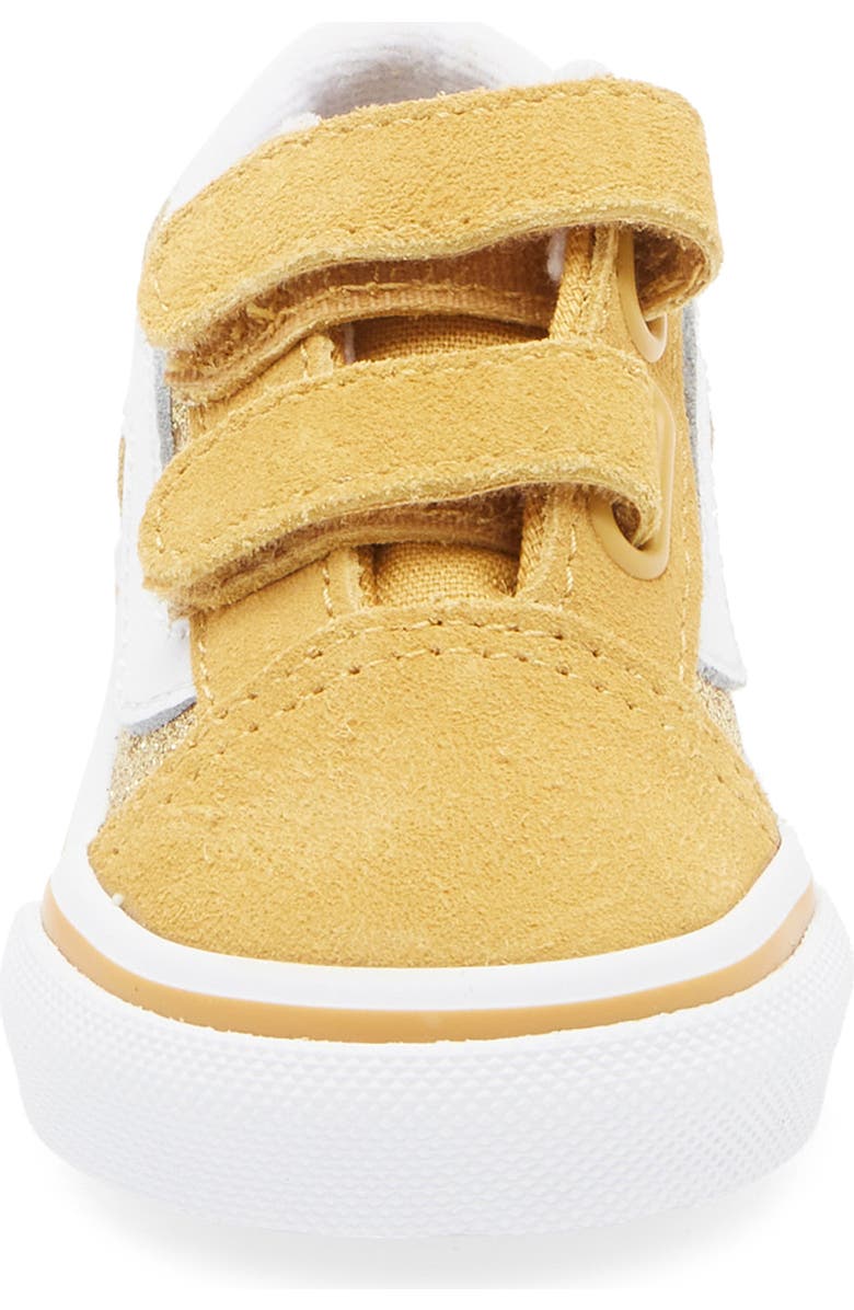 Vans Kids' Old Skool V Glitter Sneaker, Alternate, color,