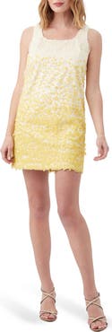 Trina Turk Marley Ombré Sequin Sleeveless Shift Dress