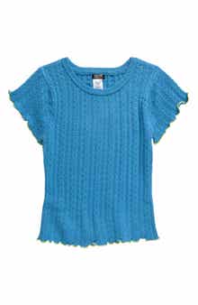 Truce Kids' Cable Knit Top