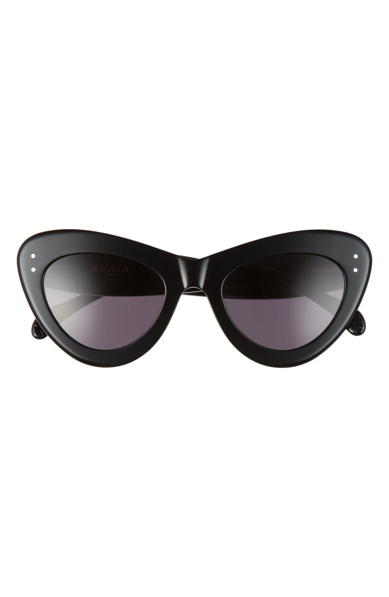 Alaïa 52mm Cat Eye Sunglasses, Main, color, 